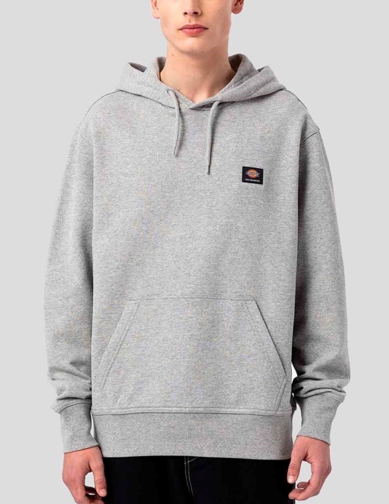 Felpa DICKshirt con cappuccio grigio melagne